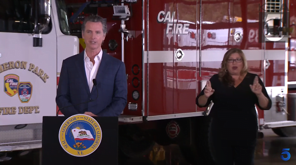 Governor Newsom Addresses California’s Wildfire Preparedness Amid COVID ...